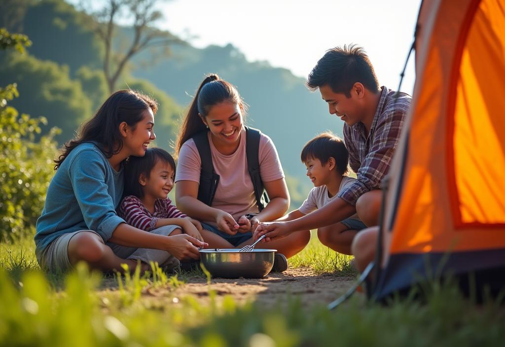 Family outdoor adventure in Cebu